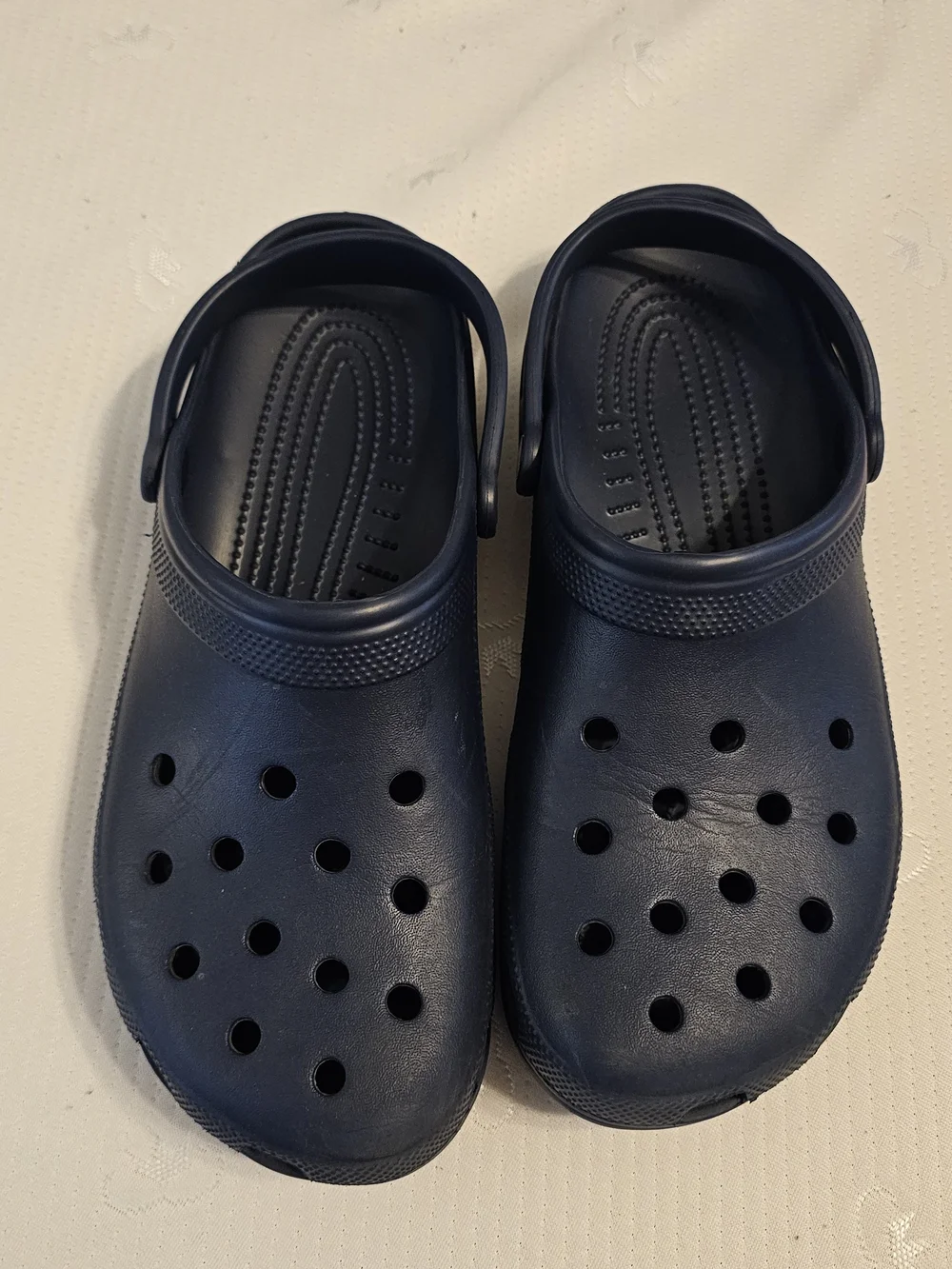 Men's Navy Blue Lightweight Comfort Clogs